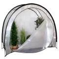 Videx Winterschutzelt Ice Extreme | Frostschutzhaus | H: 175 x L: 200: x B: 85 cm | Iso-Noppenfolie | Pflanzen überwintern | mobiles Gewächshaus| ganzjährig nutzbar - Thumbnail 1