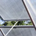 14 x Gewächshausdachplatte mit 50 x W-Clips und 50 x Z-Clips Gewächshausklammern Gewächshaus Klammern Polycarbonat Hohlkammerstegplatte Doppelstegplatte Gewächshausplatte - Thumbnail 4