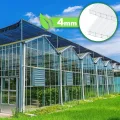 14 x Gewächshausdachplatte mit 50 x W-Clips und 50 x Z-Clips Gewächshausklammern Gewächshaus Klammern Polycarbonat Hohlkammerstegplatte Doppelstegplatte Gewächshausplatte - Thumbnail 2