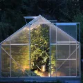 14 x Gewächshausdachplatte mit 50 x W-Clips und 50 x Z-Clips Gewächshausklammern Gewächshaus Klammern Polycarbonat Hohlkammerstegplatte Doppelstegplatte Gewächshausplatte - Thumbnail 3
