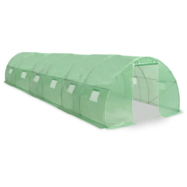 GuyAna Gewächshaus 27m² 900x300x200 cm Bio Green üBerwinterungszelt ZimmergewäChshaus – Bild 4