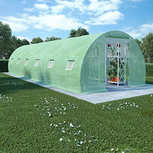 GuyAna Gewächshaus 27m² 900x300x200 cm Bio Green üBerwinterungszelt ZimmergewäChshaus – Bild 10