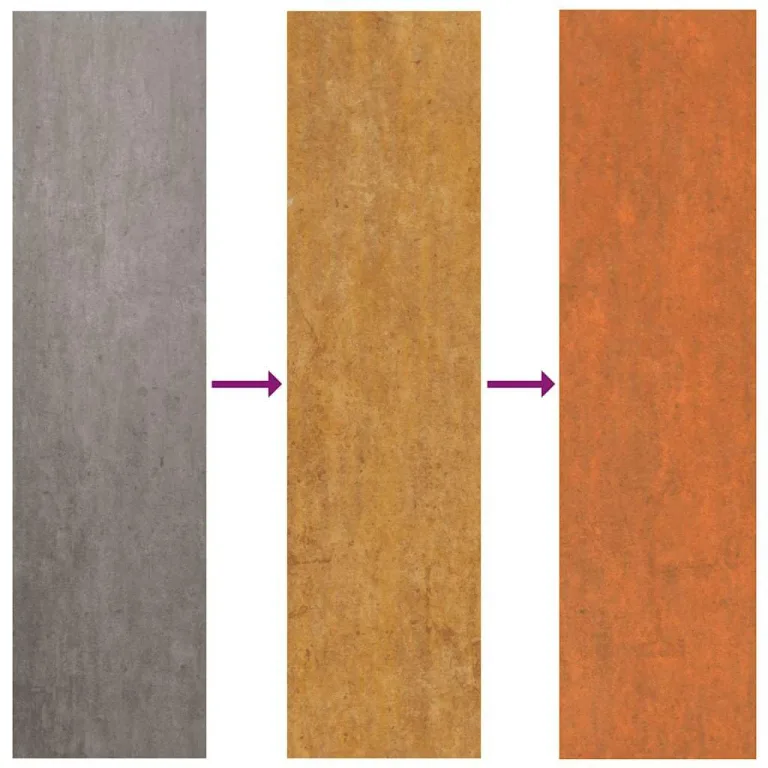 vidaXL Hochbeet, Hochbeet für Garten Balkon Terrasse, Kräuterhochbeet zum Selber Bauen, Gemüsebeet Pflanzkübel aus Metall, Grau Cortenstahl – Bild 7