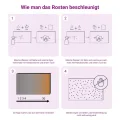 vidaXL Hochbeet, Hochbeet für Garten Balkon Terrasse, Kräuterhochbeet zum Selber Bauen, Gemüsebeet Pflanzkübel aus Metall, Grau Cortenstahl - Thumbnail 6