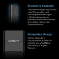 AC Infinity Intelligentes Mini-Hygrometer A2 für Temperatur und Luftfeuchtigkeit mit Bluetooth App, Thermometer für Keller, Gitarrenräume, Grow Zelte und Gewächshäuser - Thumbnail 5