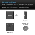 AC Infinity Intelligentes Mini-Hygrometer A2 für Temperatur und Luftfeuchtigkeit mit Bluetooth App, Thermometer für Keller, Gitarrenräume, Grow Zelte und Gewächshäuser - Thumbnail 6