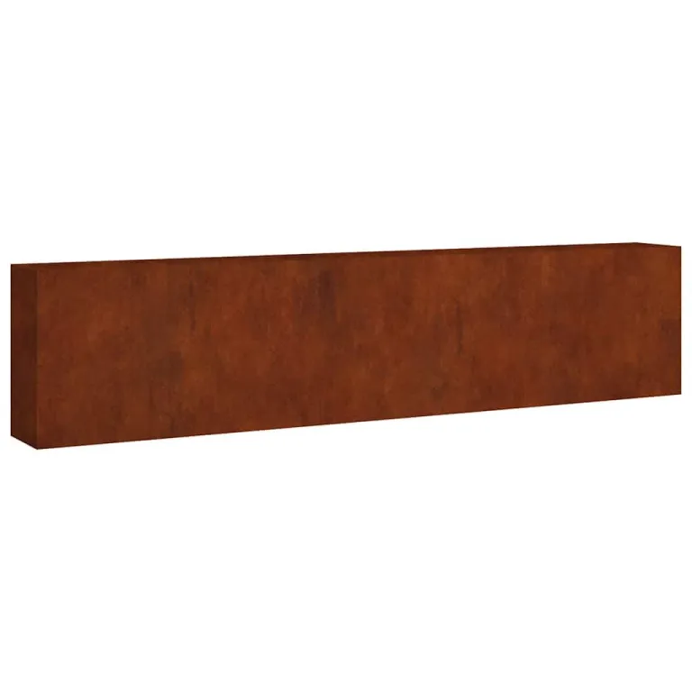 vidaXL Hochbeet, Pflanzkübel Gartenbeet für Garten Balkon Terrasse, Pflanzkasten Blumenkasten zum Selber Bauen, Pflanzbeet Gemüsebeet aus Metall, Cortenstahl – Bild 7