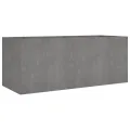 vidaXL Hochbeet, Pflanzkübel Gartenbeet für Garten Balkon Terrasse, Pflanzkasten Blumenkasten zum Selber Bauen, Pflanzbeet Gemüsebeet aus Metall, Cortenstahl - Thumbnail 3