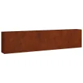 vidaXL Hochbeet, Pflanzkübel Gartenbeet für Garten Balkon Terrasse, Pflanzkasten Blumenkasten zum Selber Bauen, Pflanzbeet Gemüsebeet aus Metall, Cortenstahl - Thumbnail 7