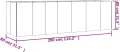 vidaXL Hochbeet, Pflanzkübel Gartenbeet für Garten Balkon Terrasse, Pflanzkasten Blumenkasten zum Selber Bauen, Pflanzbeet Gemüsebeet aus Metall, Cortenstahl - Thumbnail 4