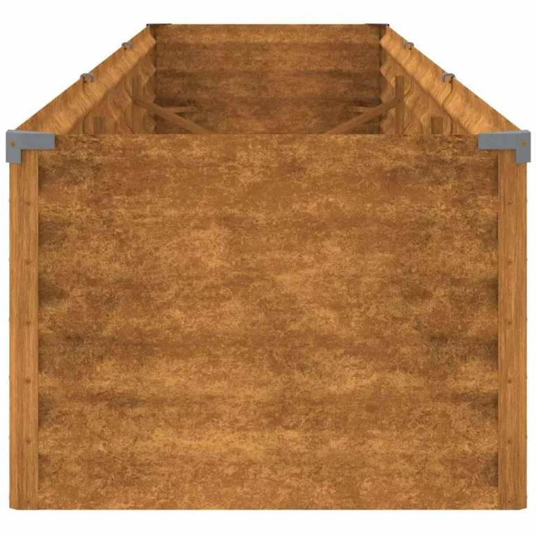 vidaXL Garten-Hochbeet 291 x 50 x 36 cm Cortenstahl – Bild 9
