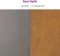vidaXL Hochbeet, Wetterfest Pflanzkasten mit viel Platz, Pflanzkübel Blumenkasten für Balkon Garten, Blumenkübel Gemüsebeet, 482x50x36 cm Cortenstahl - Thumbnail 6