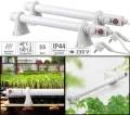Royal Gardineer Heizung: 2er-Set elektrische Stabheizungen für Gewächshäuser, 55 W, 51 cm, IP44 (Frostwächter mit Thermostat, Heizstange, Eis) - Thumbnail 3