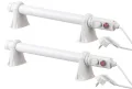 Royal Gardineer Heizung: 2er-Set elektrische Stabheizungen für Gewächshäuser, 55 W, 51 cm, IP44 (Frostwächter mit Thermostat, Heizstange, Eis) - Thumbnail 10