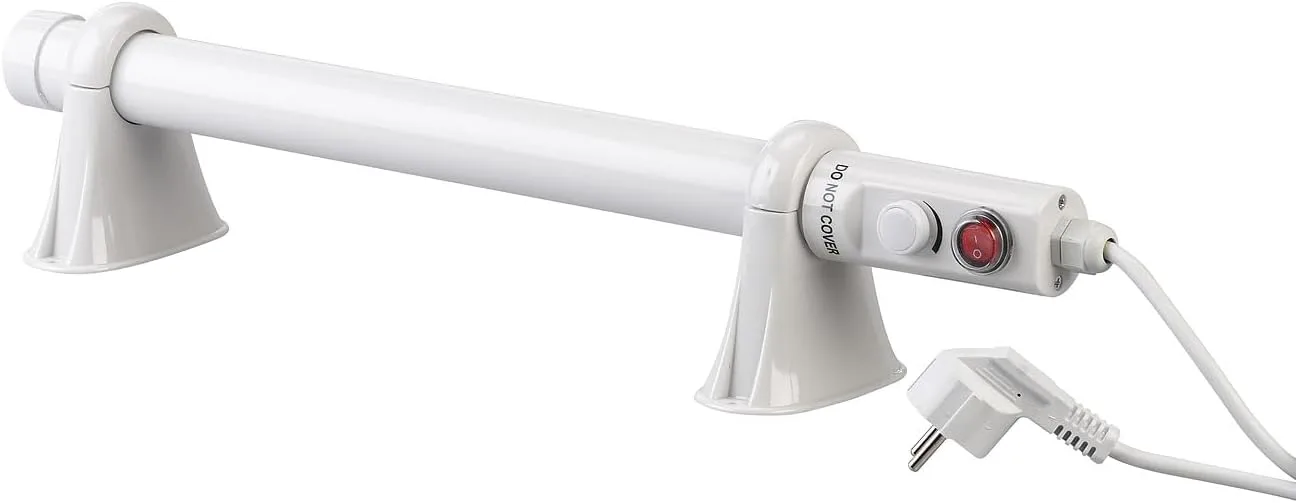Royal Gardineer Heizung Gewächshaus: Elektrische Stabheizung für Gewächshäuser, 55 Watt, 51 cm, IP44 (Heizstäbe, Bodenheizung, Heizlüfter) - Bild 1