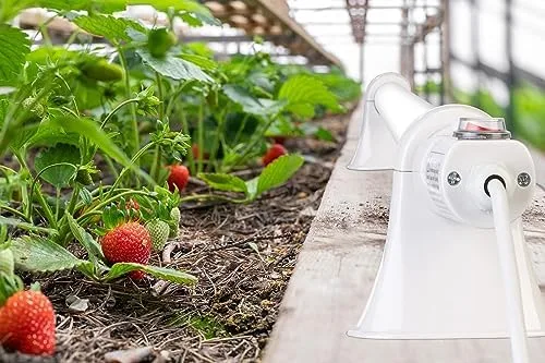 Royal Gardineer Heizung Gewächshaus: Elektrische Stabheizung für Gewächshäuser, 55 Watt, 51 cm, IP44 (Heizstäbe, Bodenheizung, Heizlüfter) – Bild 8