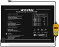WADEO Heizmatte für Pflanzen 60 x 42 cm, Sämlinge Heizmatte Wärmematte mit Thermostat 5°C bis 45°C, Anzuchtmatte Gewächshaus Wärmematte für Setzlingskeimung, Sämling Germination, Terrarium - Thumbnail 3