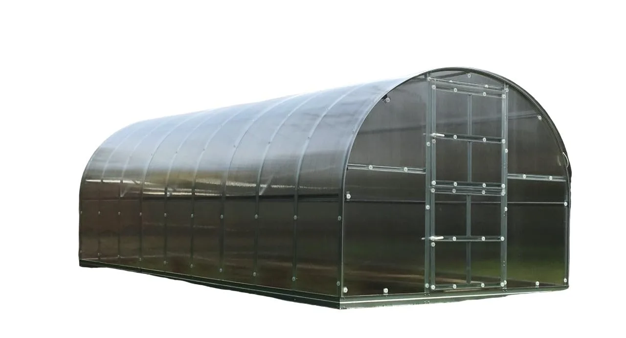 Gewächshaus KLASIKA 18 (3x6m) mit fundamenten und 6mm Polycarbonat - Bild 1