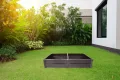 KHW | Hochwertiges Hochbeet | Demeter L | platzsparend | 158 × 82 × 31 cm - 336 Liter | ideal für Urbane Gärten | nachhaltiges Gärtnern | fördert gesunde Ernten | Made in Germany - Thumbnail 4