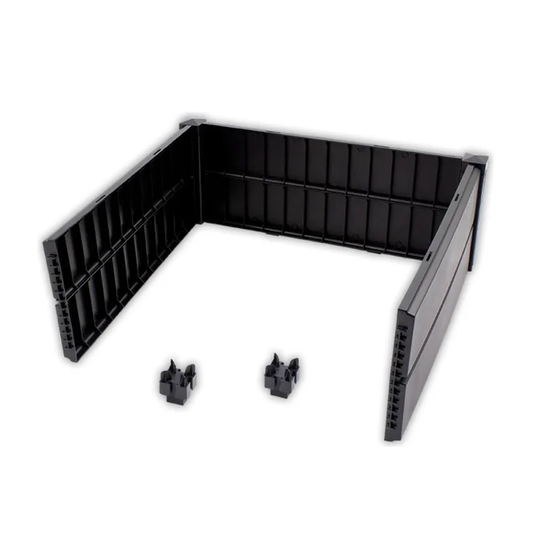 KHW | Demeter-Erweiterungsset für Hochbeet | modulare Erweiterung | Inhalt 168 Liter, 82 x 82 x H 31 cm | einfache Montage | ideal zur Optimierung urbaner Gärten | Made in Germany – Bild 1