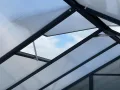 Aluminium Gewächshaus für den Garten 7,33m² inklusive 238 x 301cm Fundament Doppeltür vielseitig nutzbar als Treibhaus,Frühbeet Aufzucht,Tomatenhaus und Pflanzenhaus - Thumbnail 6