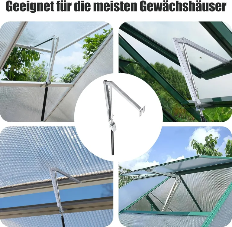 Goture Automatischer Entlüftungsöffner, automatischer Gewächshaus-Fensteröffner, Zylinder-Dach-Entlüftungsöffner, Autovent-Set, solarwärmeempfindliche Gartengeräte, Zubehör B – Bild 5