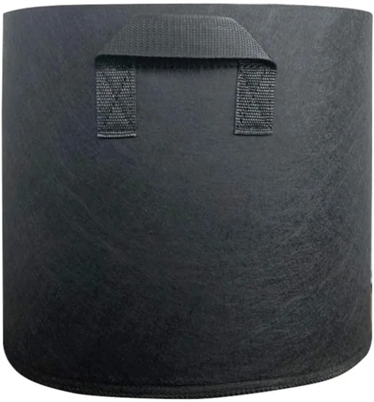 König Design 50x 20L Pflanzsack aus Vlies Stoff - 50er Set 20L Pflanztaschen aus 300 g/m² Filz & Vliesstoff - Pflanzgefäß Pflanzbeutel für Balkon Terrasse Gewächshaus & Garten – Bild 5