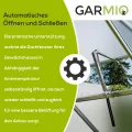 Automatischer Fensteröffner für Gewächshaus Zuchthaus Tomatenhaus Treibhaus Aufzucht Pflanzenhaus, Hubkraft 7 kg Hubhöhe max 45cm Fenster Temperaturbereich 15-25 °C - Thumbnail 2