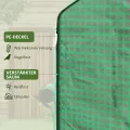 Outsunny Gewächshausfolie 1,4 x 1,9 m, wasserdicht Gartenfolie mit UV Schutz Fenster, Reißfest Folie aus Polyethylen, Abdeckplane für Treibhaus, Tunnelfolie für Außenbereich, Pflanzen, Grün - Thumbnail 3