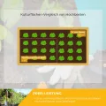 Mega Holz Hochbeet Jacques XL 1700 Liter aus Lärchenholz 206x103x80 cm Kräuterbeet Gemüsebeet Blumenkasten Garten Pflanzbeet Naturbelassen - Thumbnail 8