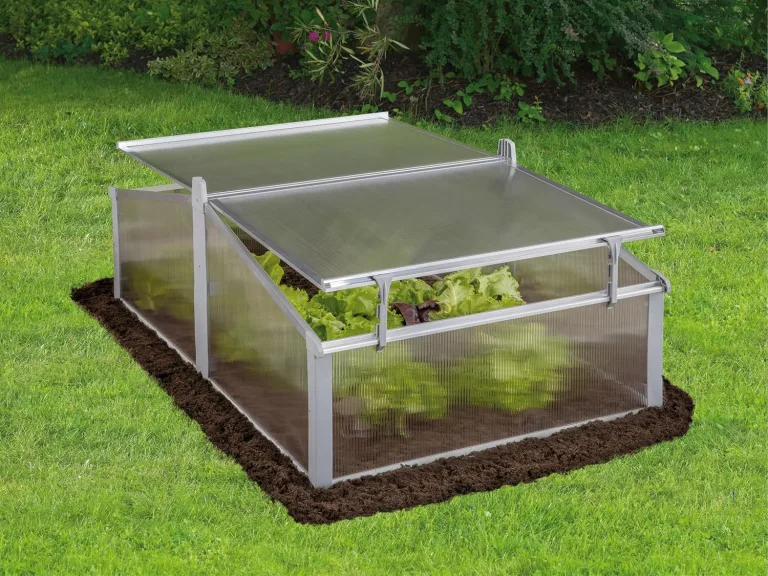 JUWEL Thermo Frühbeet Easy FIX 120/80 (für Palettenrahmen-Hochbeete 120x80 cm, rostfreie Aluprofile, 2 Fenster mit Windsicherung, 4 mm Hohlkammerplatten) 20222 – Bild 5
