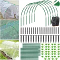 Pflanztunnel Bögen,30 PCS Tunnelbogen Für Hochbeet,Gewächshaus Reifen,Gewächshaus Bogen,Tunnel Gewächshaus,Folientunnel für Hochbeet,Gewächshaus Reifen Für Pflanzenabdeckung. - Thumbnail 2