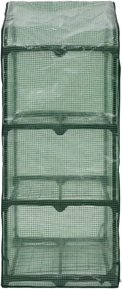 3-stufiges Mini-Gewächshaus 69 x 49 x 125 cm, Frühbeet, Tomatenhaus, Treibhaus, Greenhouse, Garten Zubehör – Bild 8