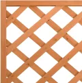 vidaXL Pflanzkasten mit Rankgitter 90x35x180 cm, Massives Fichtenholz, Braun, Hochbeet für Innen & Außen, Balkon & Garten, Kletterpflanzenstütze, Blumenkasten, Holz-Pflanzenhalter - Thumbnail 5