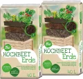 Floragard Bio Hochbeet-Erde 80 L (2×40 L) – torfreduzierte, lockere Gemüseerde mit hoher Wasserspeicherung im Hochbeet – nährstoffreiche Basis für Starke Wurzeln & kräftiges Wachstum - Thumbnail 2