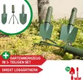 Hochbeet/Frühbeet – mit Abdeckhaube/Wasseranzeige – aus robustem Kunststoff – ideal für Garten/Terrasse/Balkon – Kräuterhochbeet zur Anzucht – Pflanzkasten inkl. Gartenwerkzeug (Coffee) - Thumbnail 6