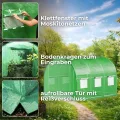 Gewächshaus Klein Foliengewächshaus - Tomatenhaus mit robuster Gewächshaus Folie | Balkon Gewächshaus Winterfest | Folientunnel Tomatengewächshaus Greenhouse für Garten - Thumbnail 3