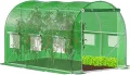 Gewächshaus Klein Foliengewächshaus - Tomatenhaus mit robuster Gewächshaus Folie | Balkon Gewächshaus Winterfest | Folientunnel Tomatengewächshaus Greenhouse für Garten - Thumbnail 1