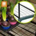 Pflanzenregal - Gartenregal - Lageregal - Blumenständer Metall - Drahtgitterböden - Frühbeet - Leiterregal GRO, 90x30x106, 2 Stück, grün - Pflanzenständer für Gewächshaus Balkon - Thumbnail 5