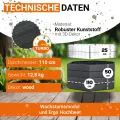 Garantia Ergo Hochbeet Turbo L 75 Wood – Hochbeet Kunststoff für Garten groß – Modulares Stecksystem sechseckig in Holzoptik – Pflanzbeet Outdoor für Gemüse, Kräuter oder Blumen - Thumbnail 3