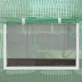 TOOLPORT Foliengewächshaus Gewächshaus 3x8m stabil & langlebig mit Fenster - reißfeste PE Plane 180g/m² grün transparent - Thumbnail 9