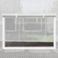 TOOLPORT Foliengewächshaus Gewächshaus 4x6m stabil & langlebig mit Fenster - reißfeste PE Plane 180g/m² weiß transparent - Thumbnail 9