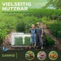 Gewächshaus Protea Klein, Alu Frühbeet, Mini-Gewächshaus, Treibhaus, Frühbeetkasten, Pflanzenbeet, Anzuchtbeet, Tomatenhaus, Pflanzenhaus für Garten, mit 4X Hering - Thumbnail 3