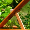 dobar® Frühbeetaufsatz aus Holz für Hochbeet Kubus 2.0 - Frühbeetkasten für Garten - 76 x 56 x 20 cm - Braun - Thumbnail 7
