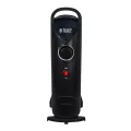 Russell Hobbs RHOFR3001, 650 W, ölgefüllte, tragbare Elektroheizung, 5 Lamellen, schwarz, einstellbarer Thermostat, Sicherheitsabschaltung, 10 m², Raumgröße - Thumbnail 1