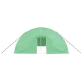 Rantry Gewächshaus mit Stahlrahmen, grün, 72 m², 12 x 6 x 2,85 m, Möbel für Innen- und Außenbereiche, Haus und Wohnzimmer - Thumbnail 3