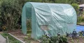 EraGreen Gitterfolie 2m x 10m - 280g/m² reißfeste Gewächshaus Folie mit Nagelrand, hoch UV-Stabil Gartenfolie für Tomatenhaus und Frühbeet, Gewebefolie - Thumbnail 6