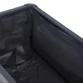 Metall Hochbeet anthrazit inklusive Pflanzenvlies - 114 x 41 cm - Anzucht Frühbeet freistehend mit Gitterablage - Garten Pflanzkasten Gemüsebeet Kräuterbeet Anzuchthilfe mit Vlies - Thumbnail 10