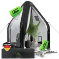 Q.P.T. Wintergewächshaus für Kübelpflanzen – strapazierfähiges PVC-Material zum Schutz vor Frost, Wind und Regen, einfache Montage inkl. Erdthermometer - Thumbnail 8