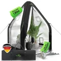 Q.P.T. Wintergewächshaus für Kübelpflanzen – strapazierfähiges PVC-Material zum Schutz vor Frost, Wind und Regen, einfache Montage inkl. Erdthermometer - Thumbnail 9